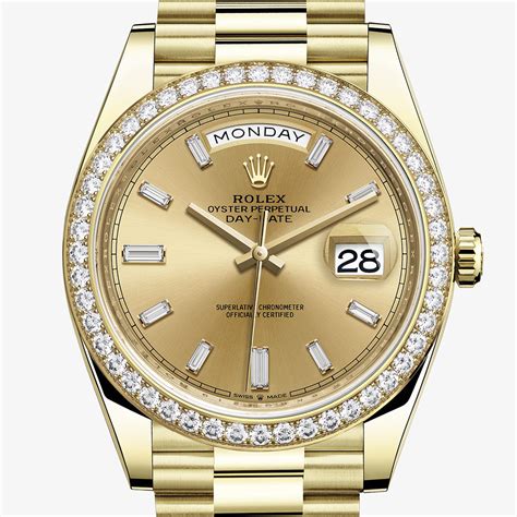 day date all gold rolex|Rolex Day-Date 40mm price.